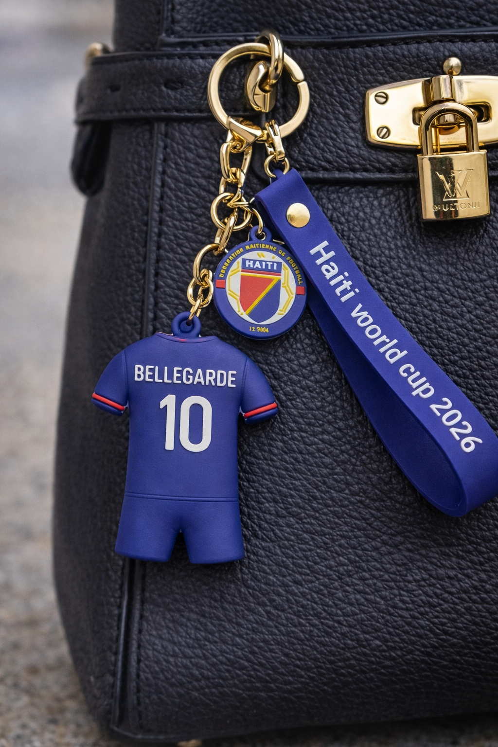 Haiti world cup 2026 Keychain