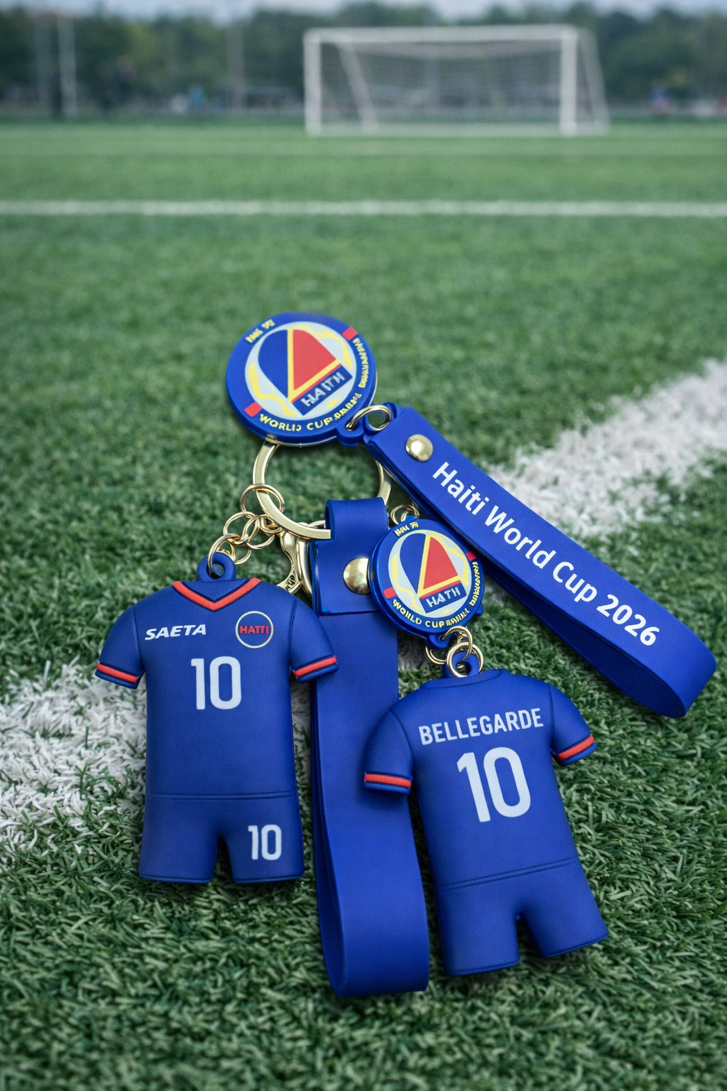 Haiti world cup 2026 Keychain